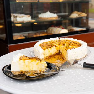 Cheesecake de maracuyá - Imagen 1